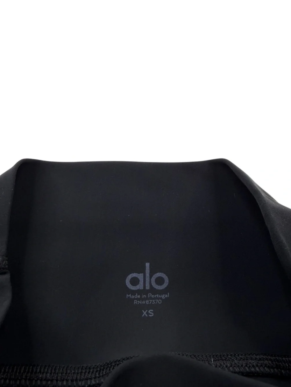 Alo Yoga 7/8 High Waist Ripped Warrior Leggings Black XS